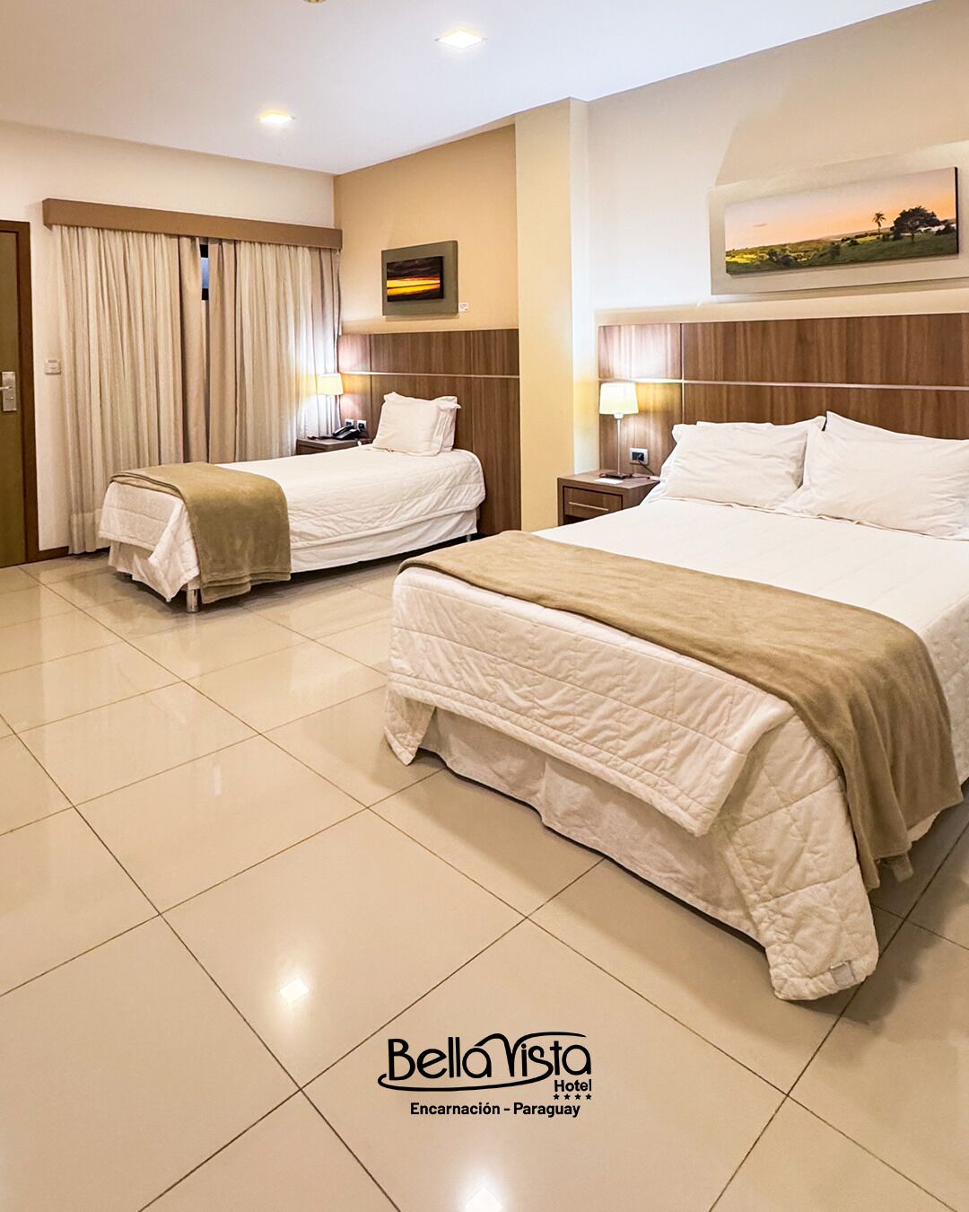 Premium bedding, down duvets, in-room safe, desk