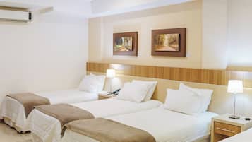 Comfort Quadruple Room | Premium bedding, down duvets, in-room safe, desk