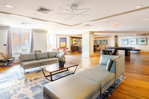 Sitzecke in der Lobby
