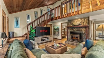 Älytelevisio, takka