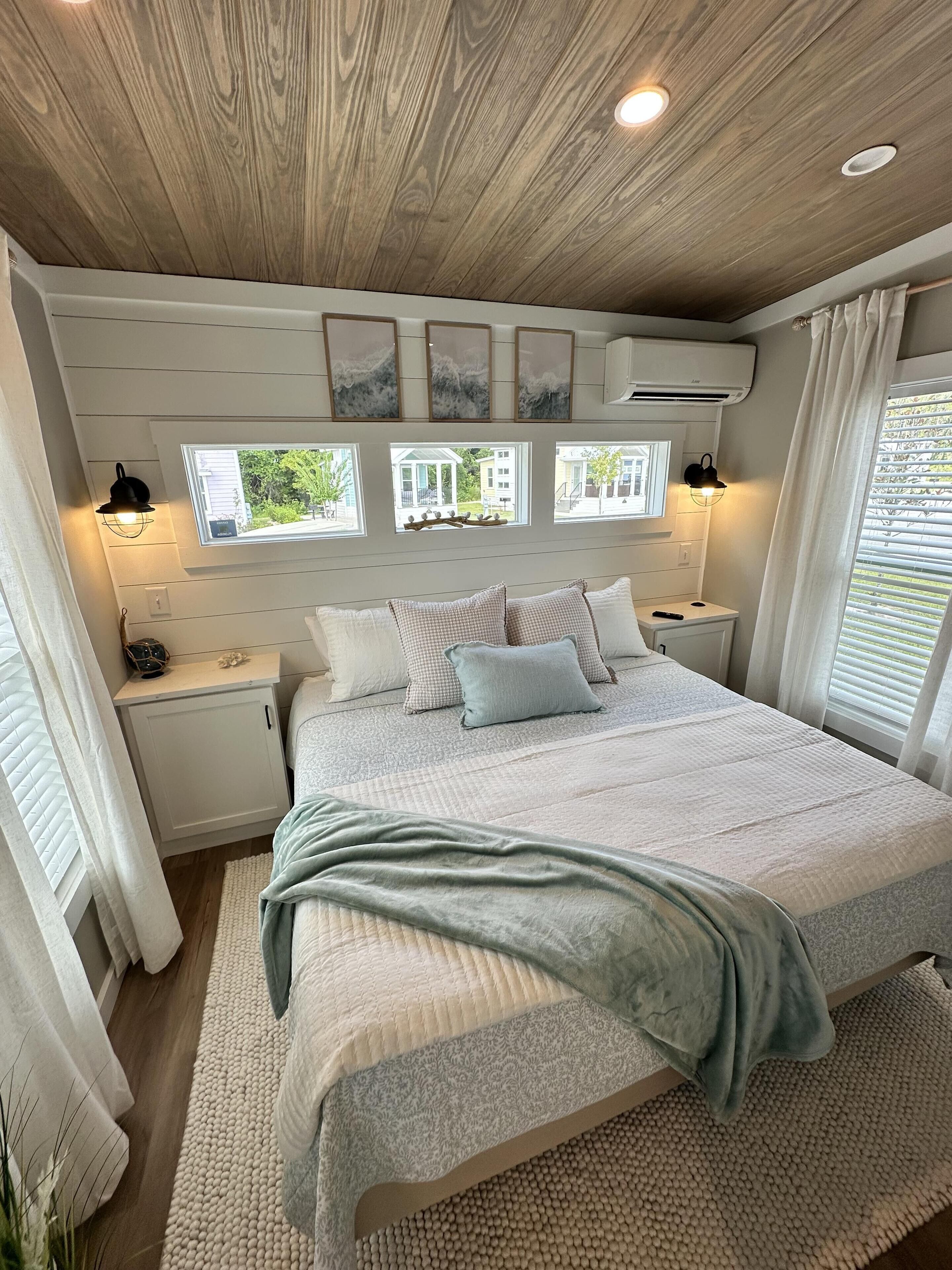 Cabin Tiêu chuẩn, 1 phòng ngủ, không hút thuốc, sân hiên | Trang trí khác biệt, trang bị nội thất với thiết kế riêng biệt 