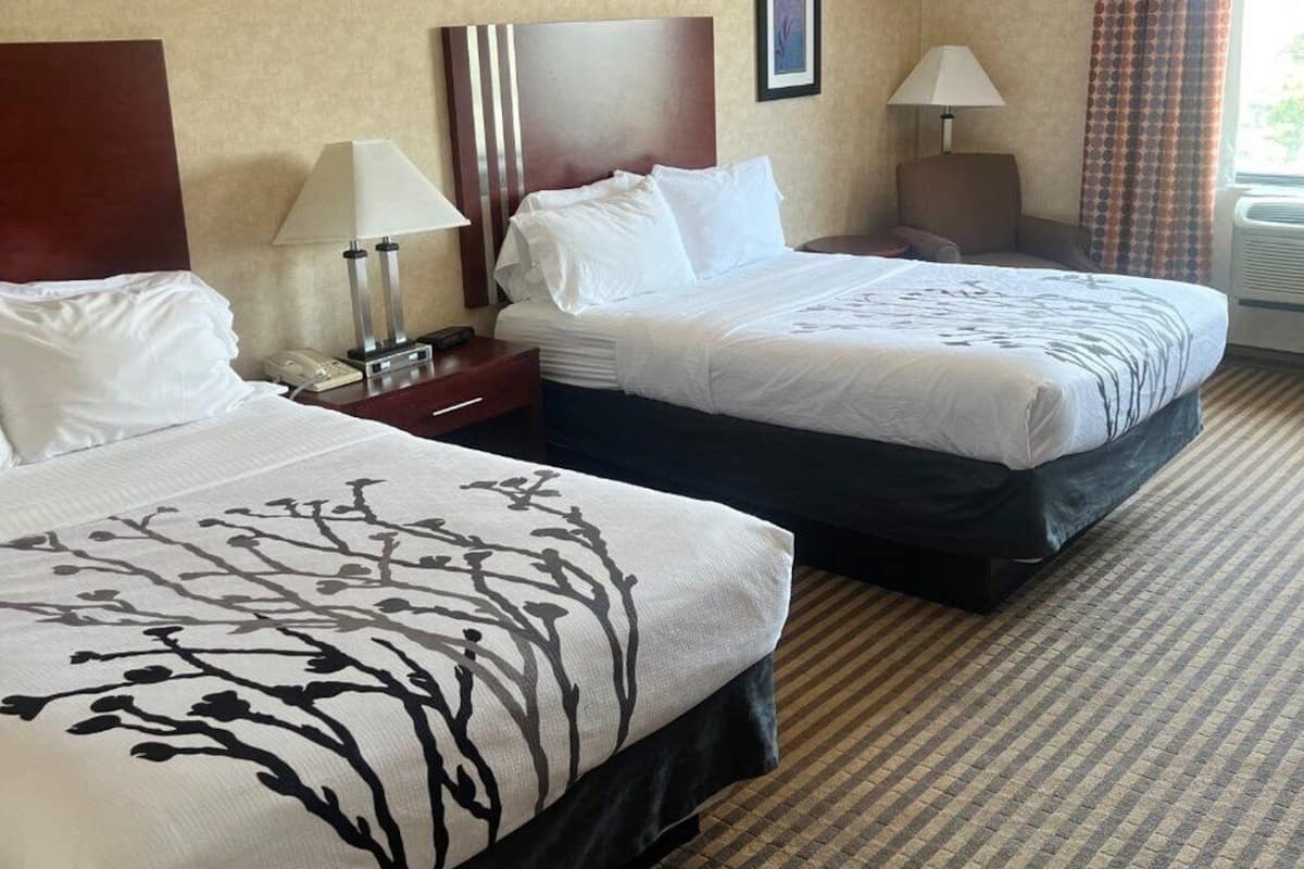 Mörkläggningsgardiner, strykjärn/strykbräda och gratis wi-fi