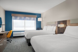 Desk, laptop workspace, blackout curtains, soundproofing - Holiday Inn Express & Suites DFW Airport Southwest - Euless (Euless)