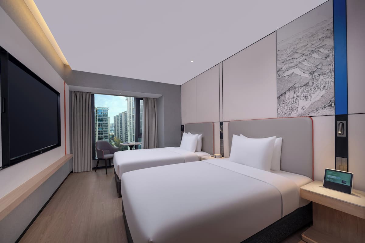 Ropa de cama de alta calidad, edredón y escritorio