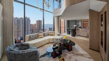 Loft, 1 quarto (Suite) | Roupas de cama premium