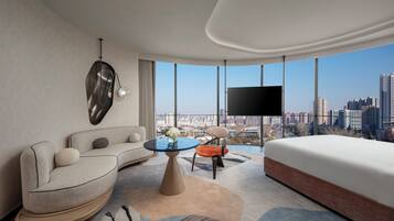 Peralatan tempat tidur premium, busa memori, bar mini percuma