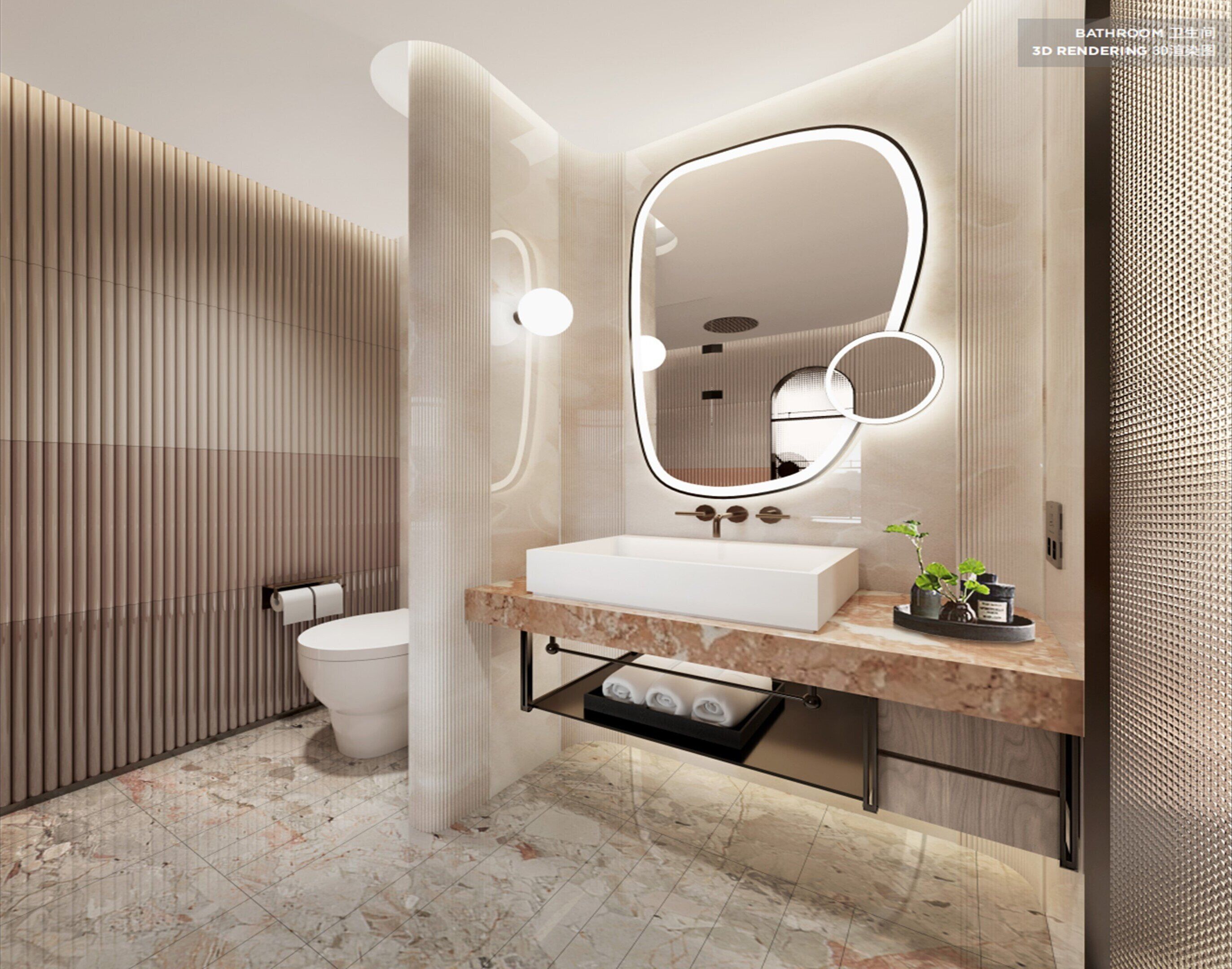 Standard Room, 1 King Bed | Bathroom