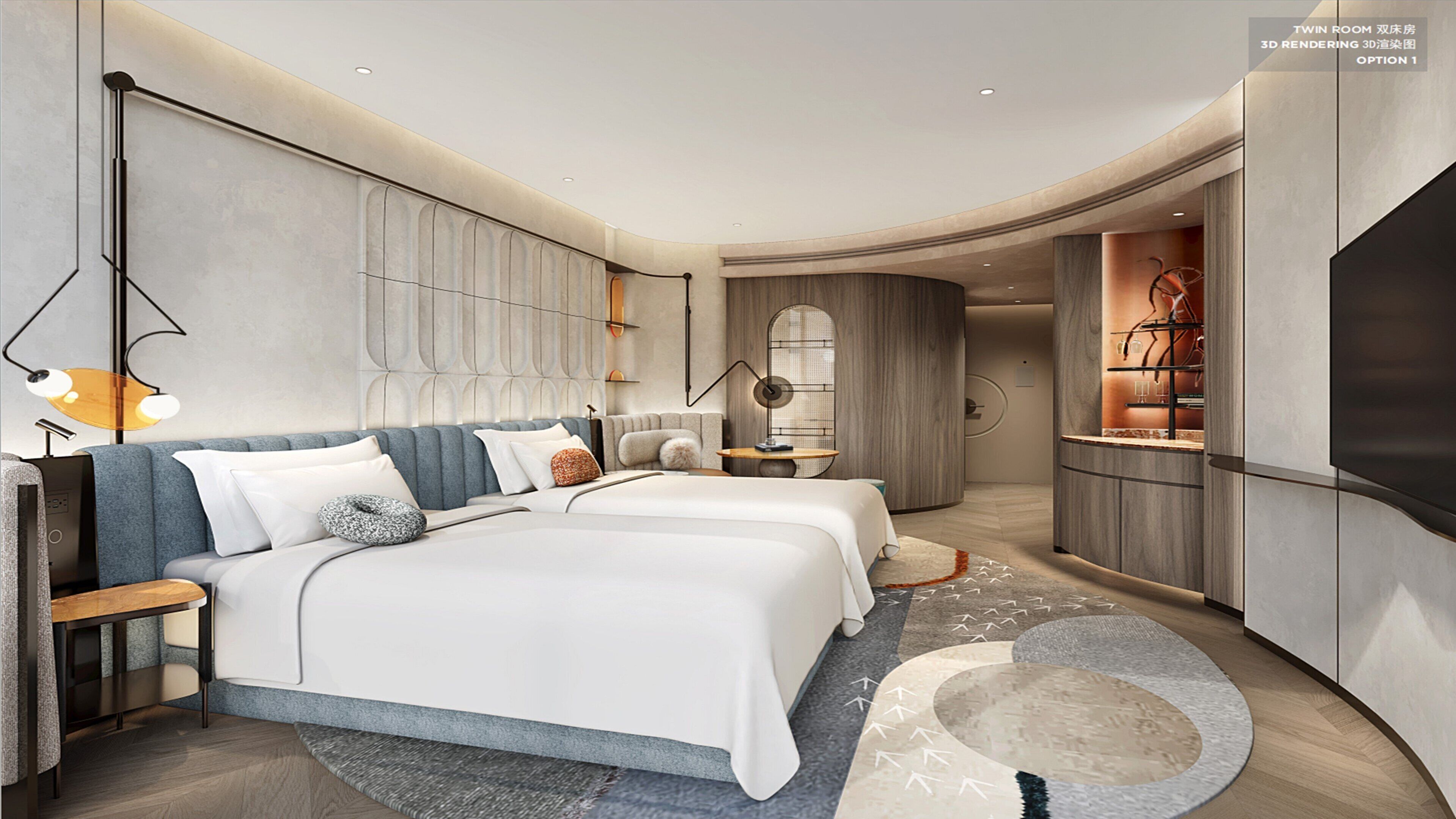 Standard Room, 2 Double Beds