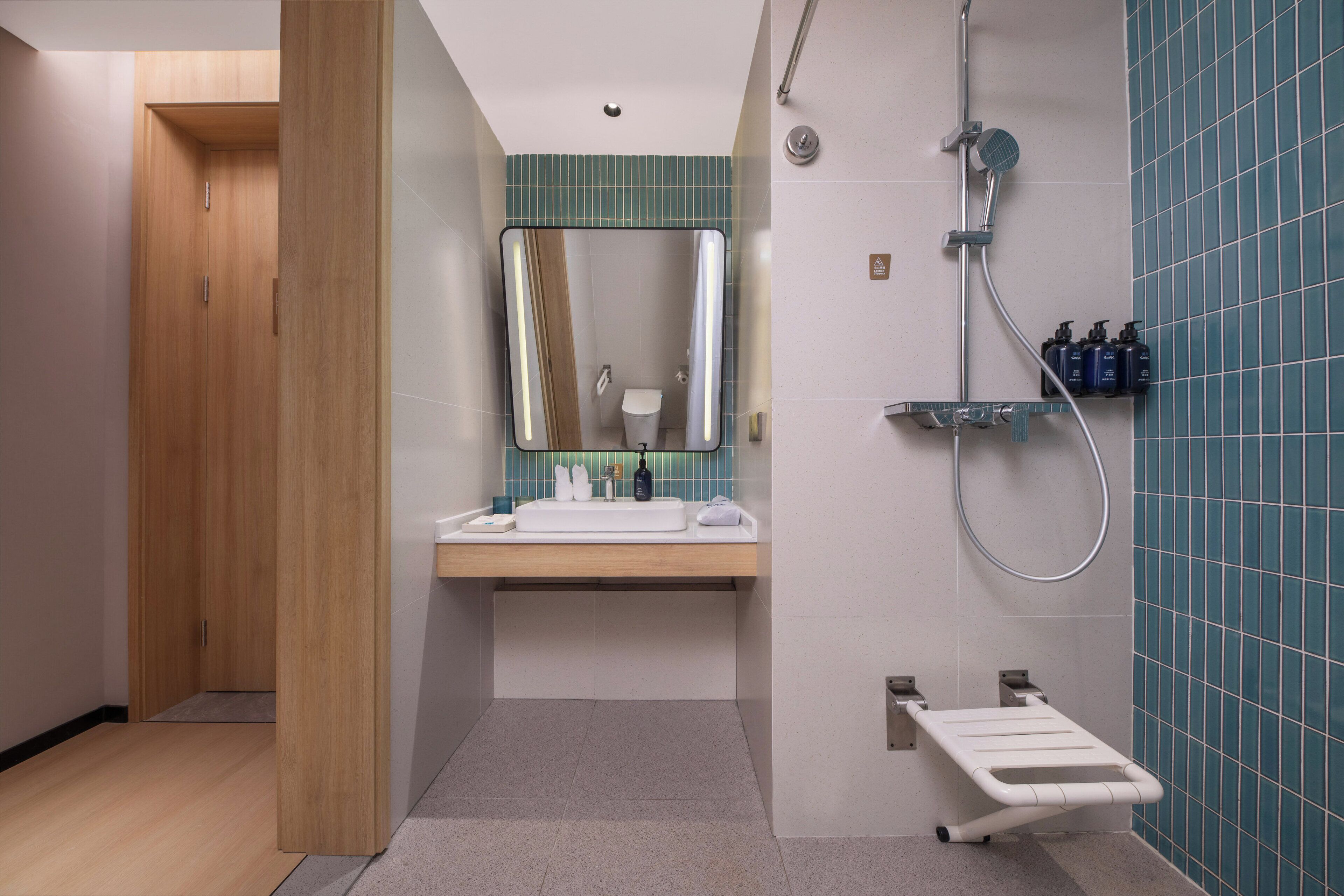 1 King Standard Accessible | Premium bedding, down comforters, desk, laptop workspace