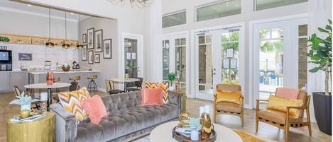 Área de sala de estar