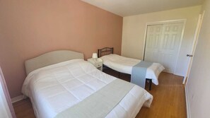 2 chambres, Wi-Fi, literie fournie