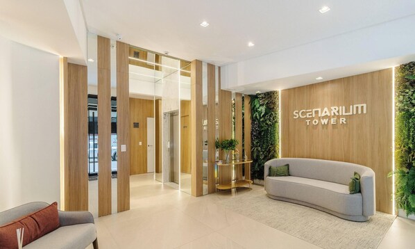 Lobby - Complete Stay 500m From the sea in Itapema - Stws (Itapema)