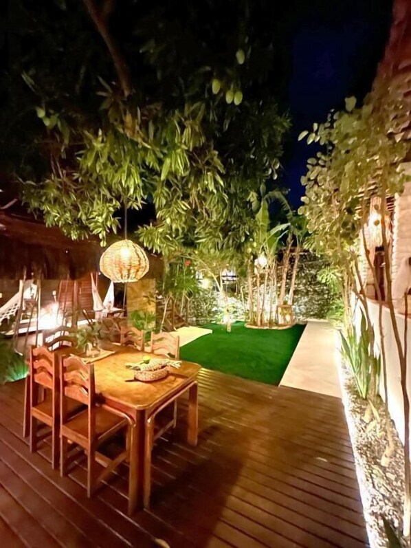 Outdoor dining - Recanto de Ibiza (Tibau do Sul)