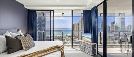 2 عدّة غرف نوم ومكواة/لوح كي وواي فاي وملاءات أسرّة