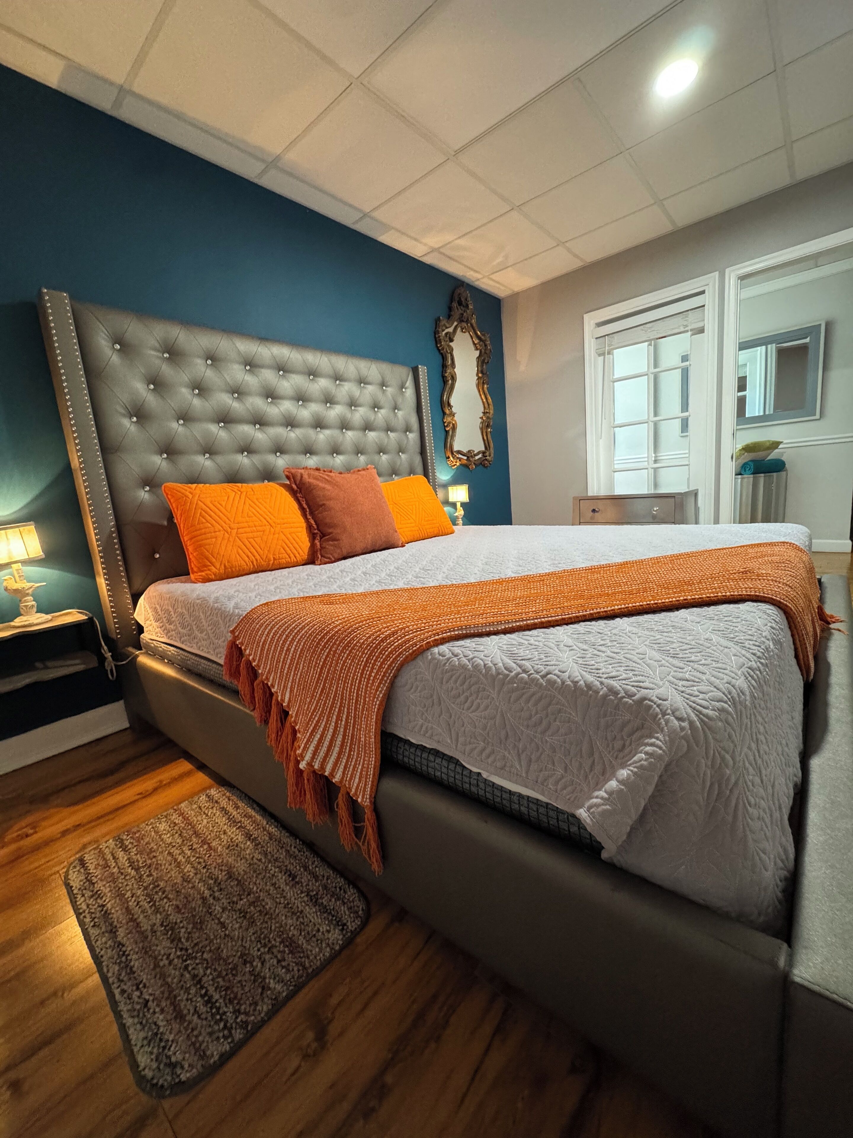 2 slaapkamers, een strijkplank/strijkijzer, wifi, beddengoed