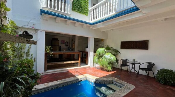 Superior House, Patio | Terrace/patio - Cómoda casa en centro histórico (Cartagena)