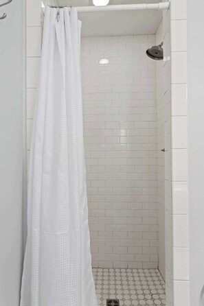 Shower, hair dryer