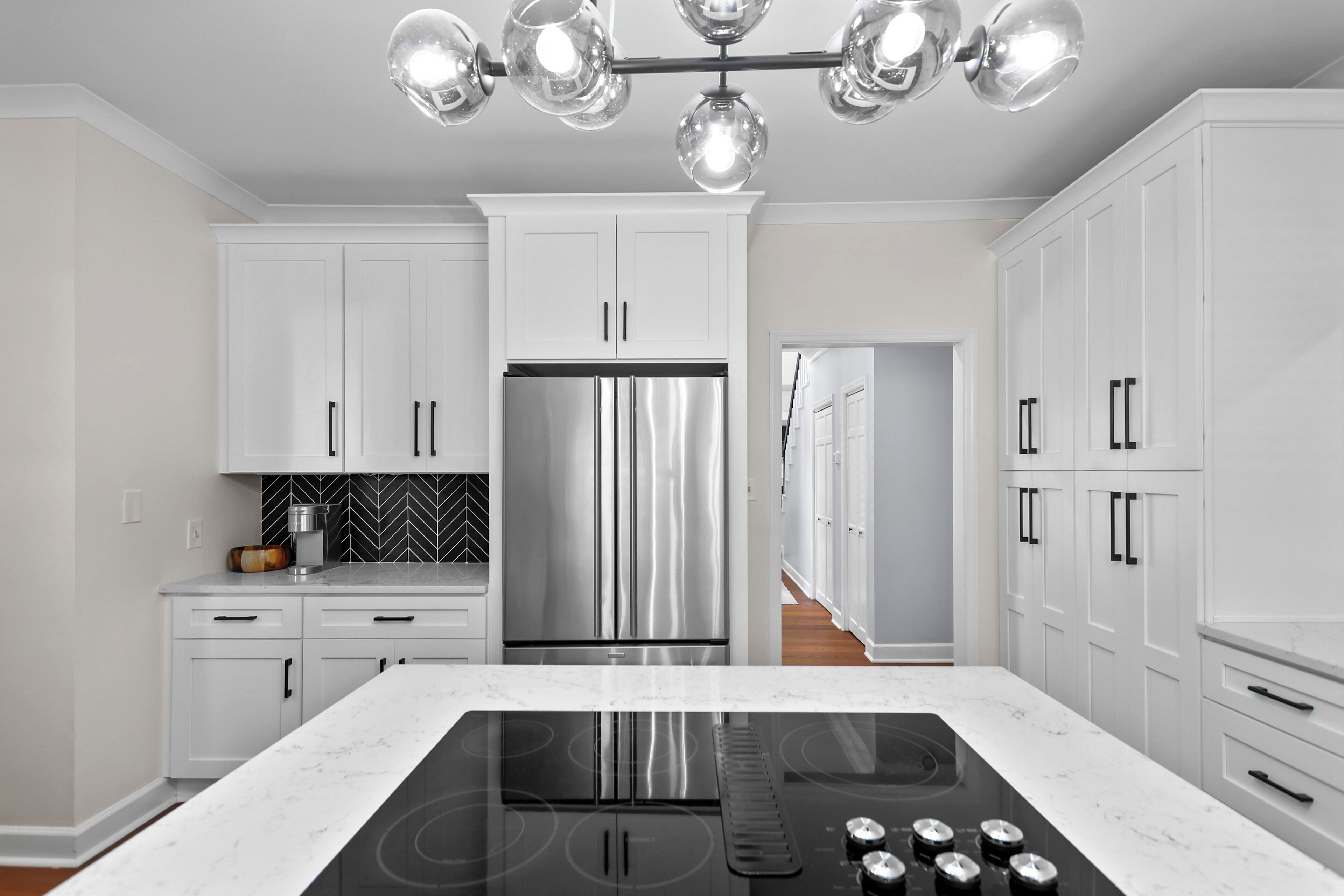 House, Courtyard View | Dapur peribadi | Pembancuh kopi/teh, meja makan 