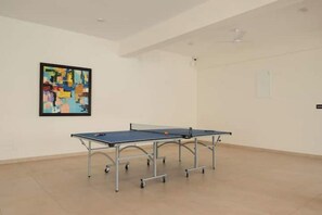 Games room - Staymaster Zyric  1BR in Siolim Serviced  Pool (Siolim)