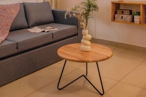 Living area - Staymaster Zyric A415  Serviced Apartment Pool (Siolim)