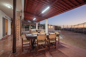 Opções para refeição ao ar livre