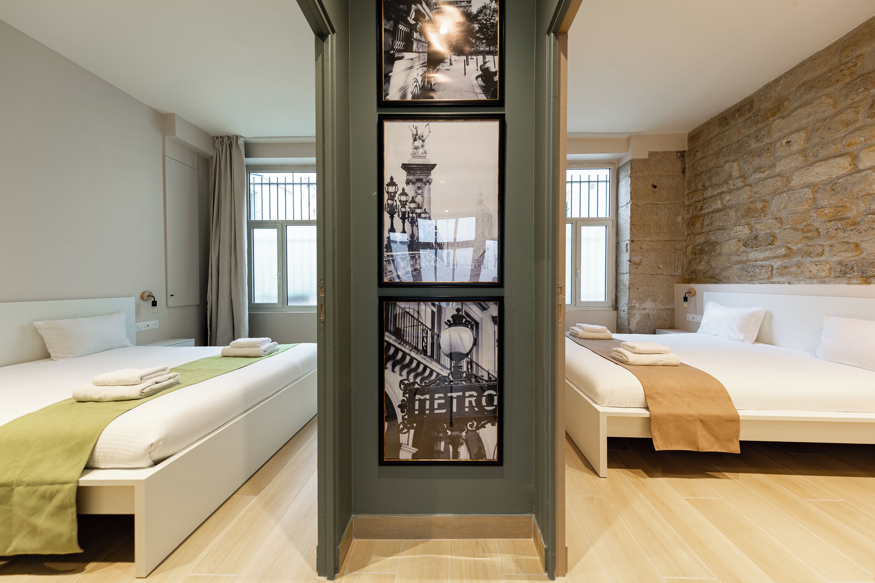 3 sovrum, skrivbord, strykjärn/strykbräda och gratis wi-fi