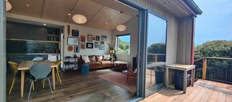 Designer Red House Omaui