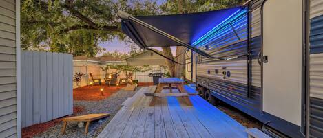 Comfort Mobile Home, 2 Bedrooms, Garden View | Terrace/patio