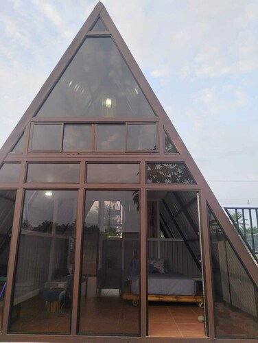 Beautifully 2-bedroom cabin with A/C and reliable Wi-Fi, exelent for remote work