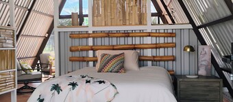 Beautifully 2-bedroom cabin with A/C and reliable Wi-Fi, exelent for remote work