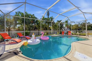 Outdoor pool, a heated pool - IMG Academy | Heated Pool, Game Room, Sleeps 10 (Bradenton)