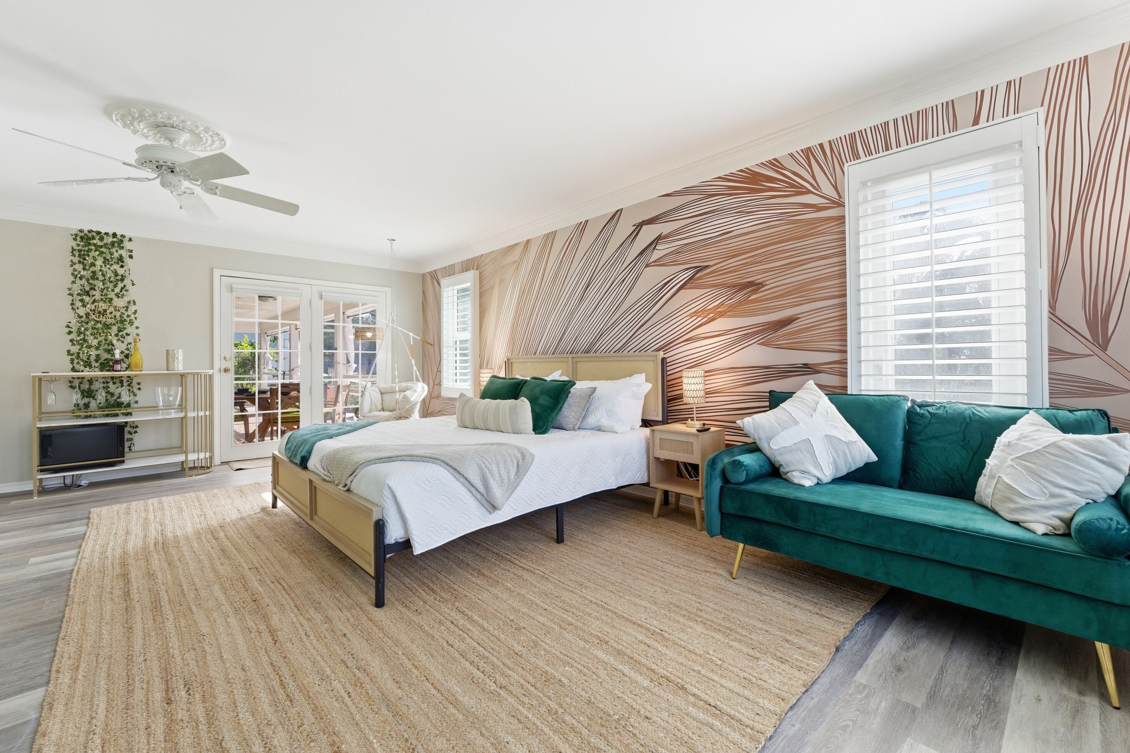 4 多间卧室、熨斗/熨衣板、WiFi、床单