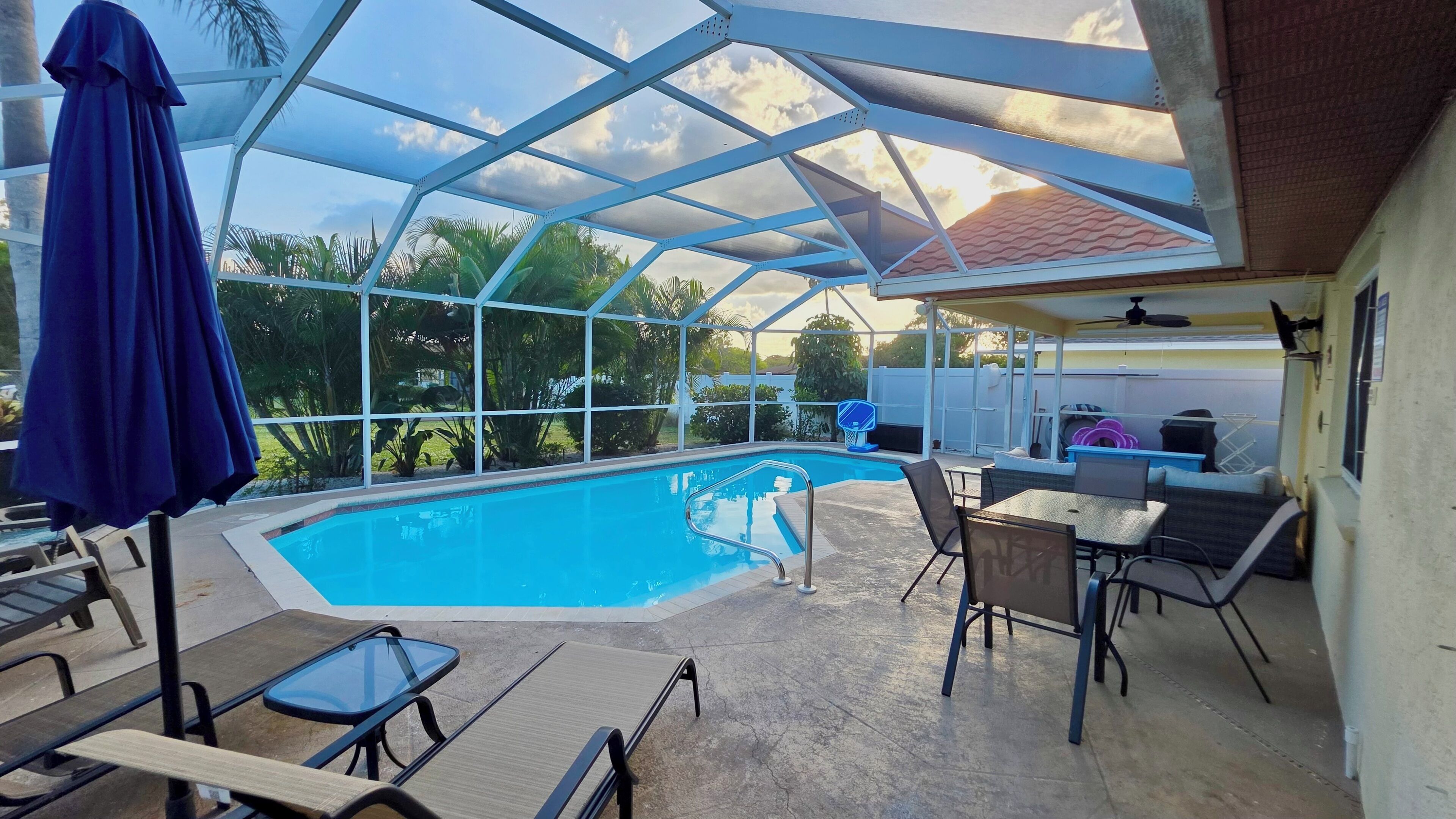 Piscine chauffée