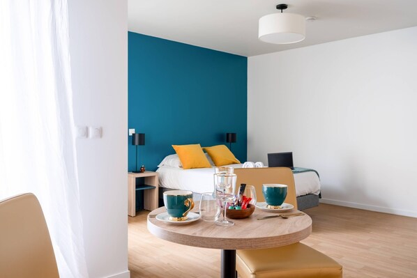 Standard Studio | Free cribs/infant beds, free WiFi, bed sheets - Quality Aparthotel Reims - Les Capucins (Reims)