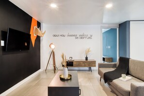 Apartment, 2 Queen Beds | Living area - Comfort Suites Tijuana (Tijuana)