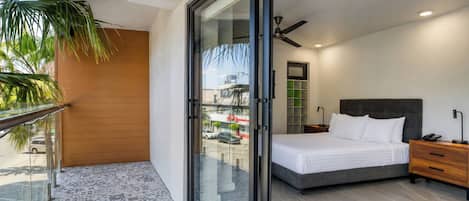 Appartement, 2 grands lits, balcon | Balcon