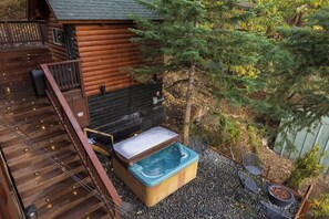 Terrace/patio - Slopeside Retreat, great location, 3x2 promo! (Big Bear Lake)
