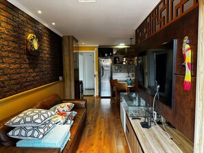 Living area - Quaint 2-bedroom apartment in Guaramiranga (Guaramiranga)