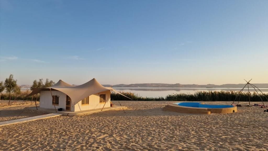 Panoramic Tent, Lake View | Soundproofing, free WiFi