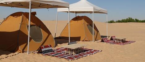 Panoramic-Zelt, Seeblick | Schallisolierte Zimmer, kostenloses WLAN