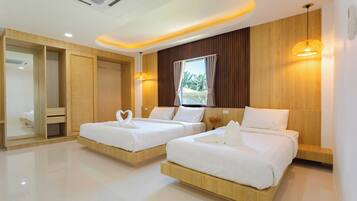 Premium Villa, Private Pool | Minibar, in-room safe, desk, blackout curtains