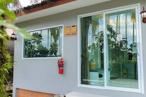 Basic Double Room, Garden View | In-room safe, blackout drapes, free WiFi