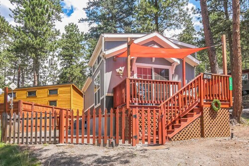 New Cabin Pikes Peak Views Star Gaze Wildlife Sighting SmartTV AC Woodland Park