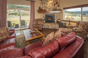 TV connectée, cheminée