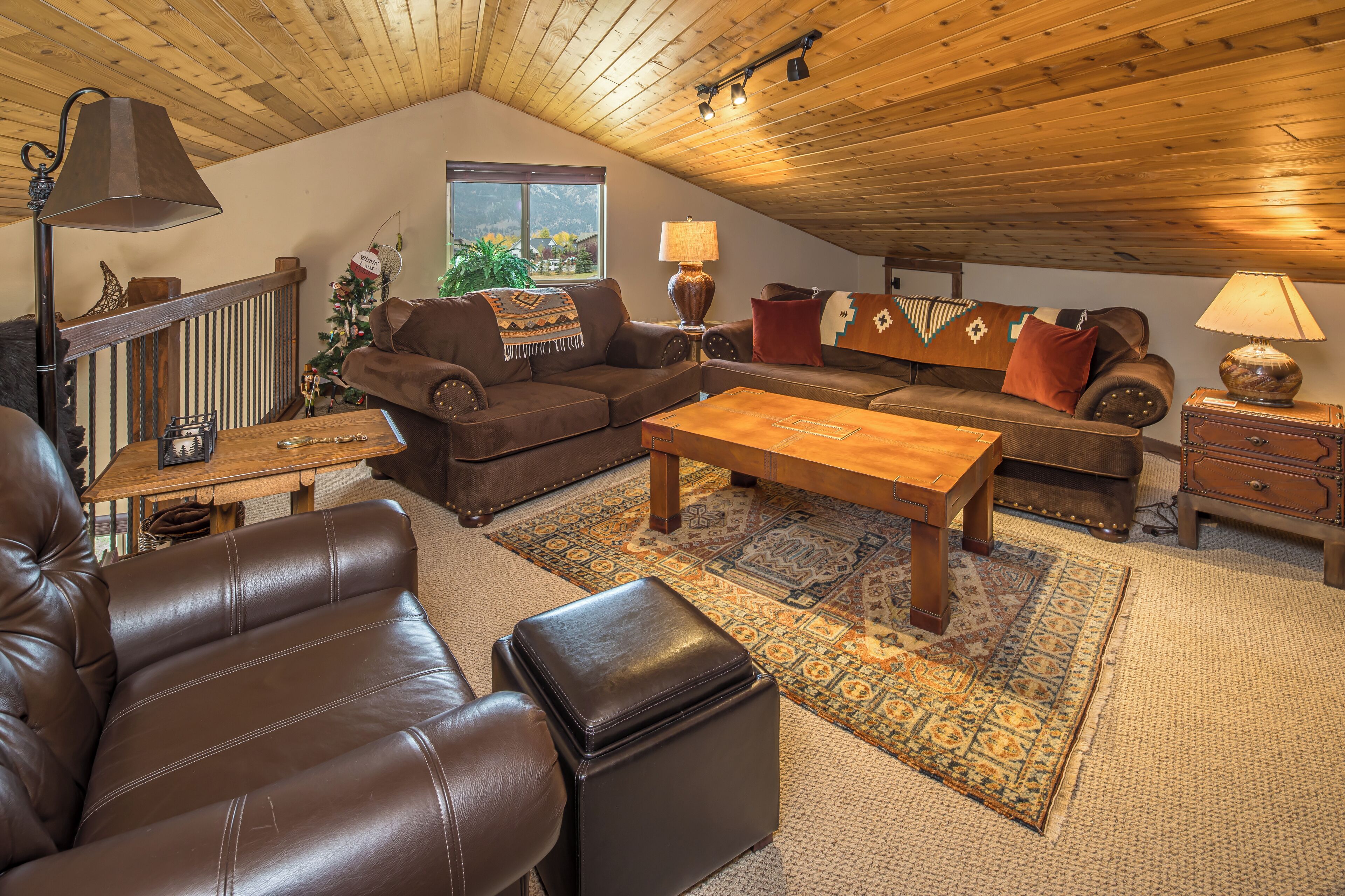 TV connectée, cheminée