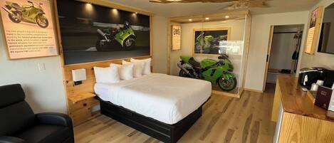 Chambre Simple Classique, vue piscine