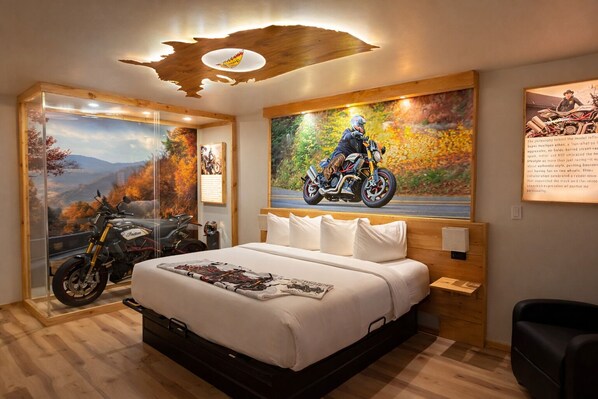 Indian FTR RSD Hooligan | Desk, free WiFi - Motorcycle Inn (Kodak)