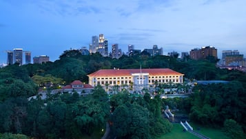 Front of property – evening/night