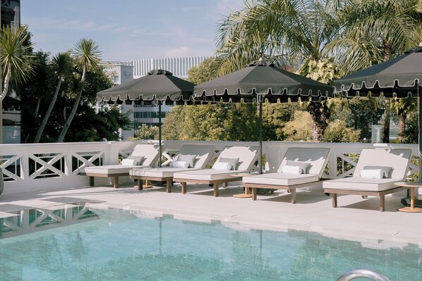 Indoor pool, outdoor pool