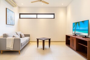 فيلا ديلوكس - ٤ غرف نوم - بمسبح خاص - بمنظر للمسبح | منطقة المعيشة